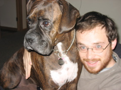 Chris and Puck